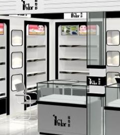 洛陽博物館手機(jī)化妝品展柜定制 設(shè)計制作一體化，價格優(yōu)于同行的平面設(shè)計方案